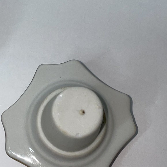 Norleans Japan Pink Porcelain Vanity Perfume Texture Bottle Hand Painted Floral - Picture 7 of 12